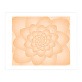 Pastel Colors Flower Pattern Set Orange (Print Only) thumbnail