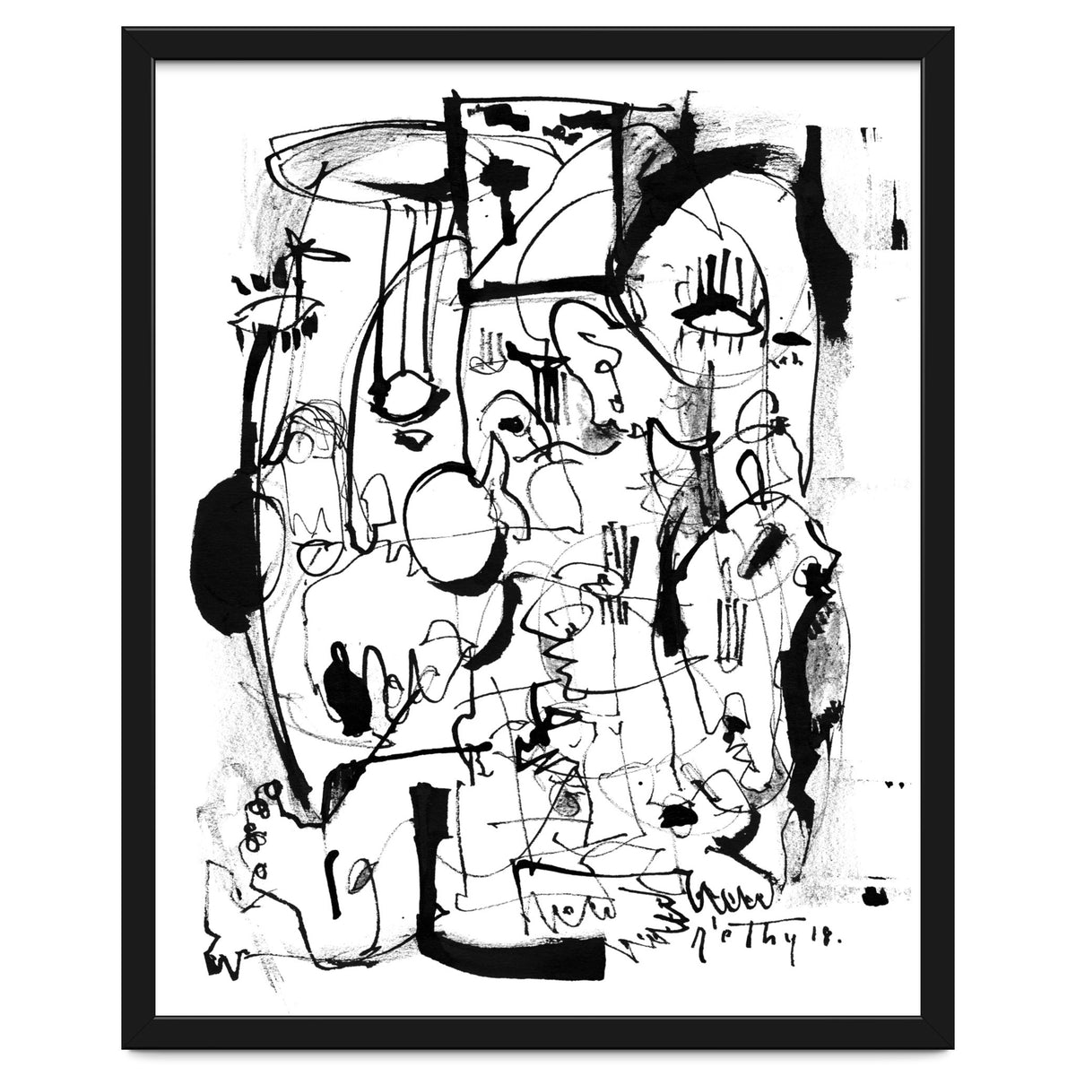 Inside The Mind - b&w