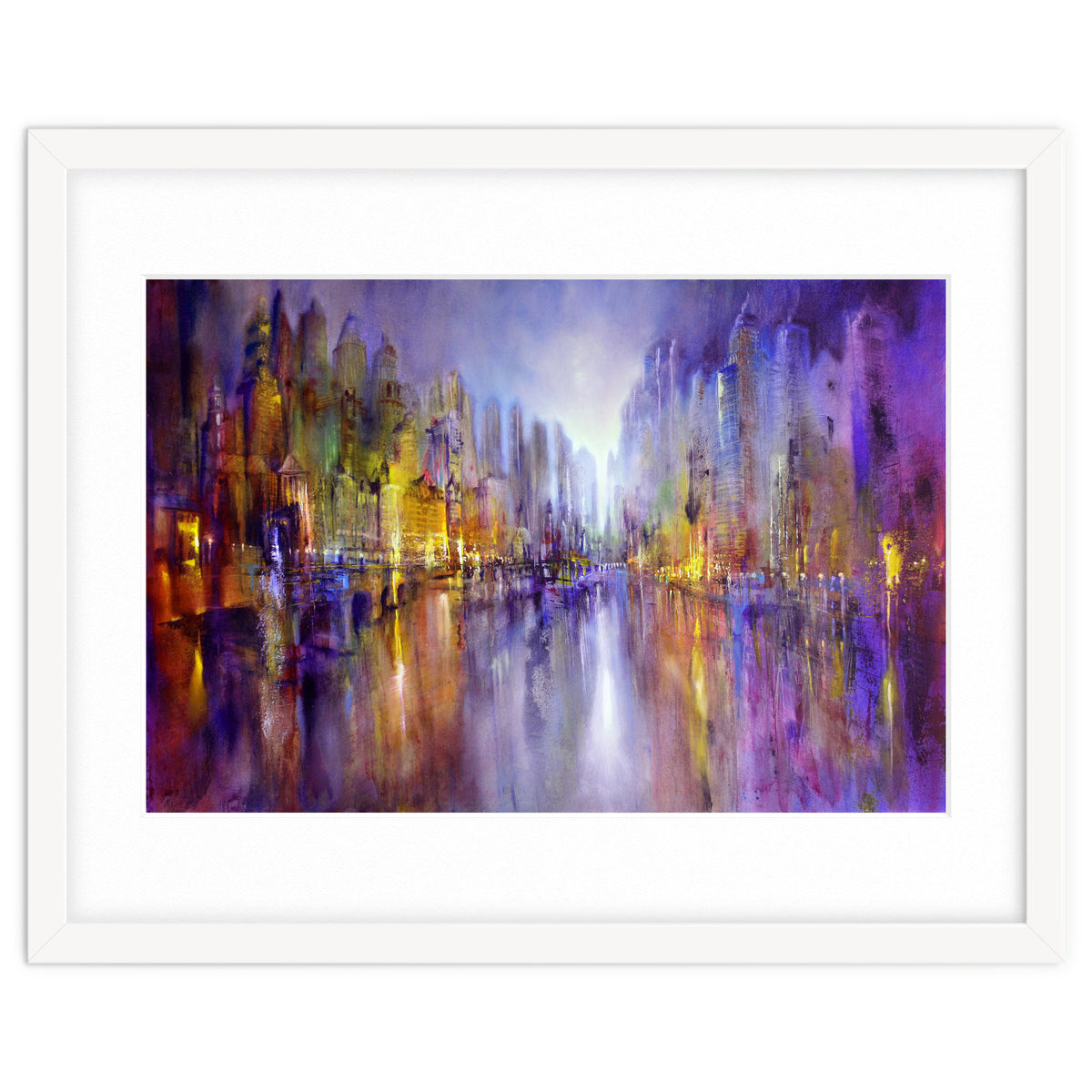 Stadt Am Fluss - city on the riverside