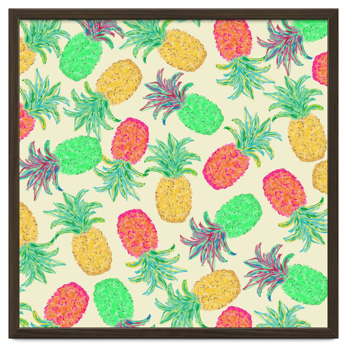 Pineapple Pandemonium Multicolo