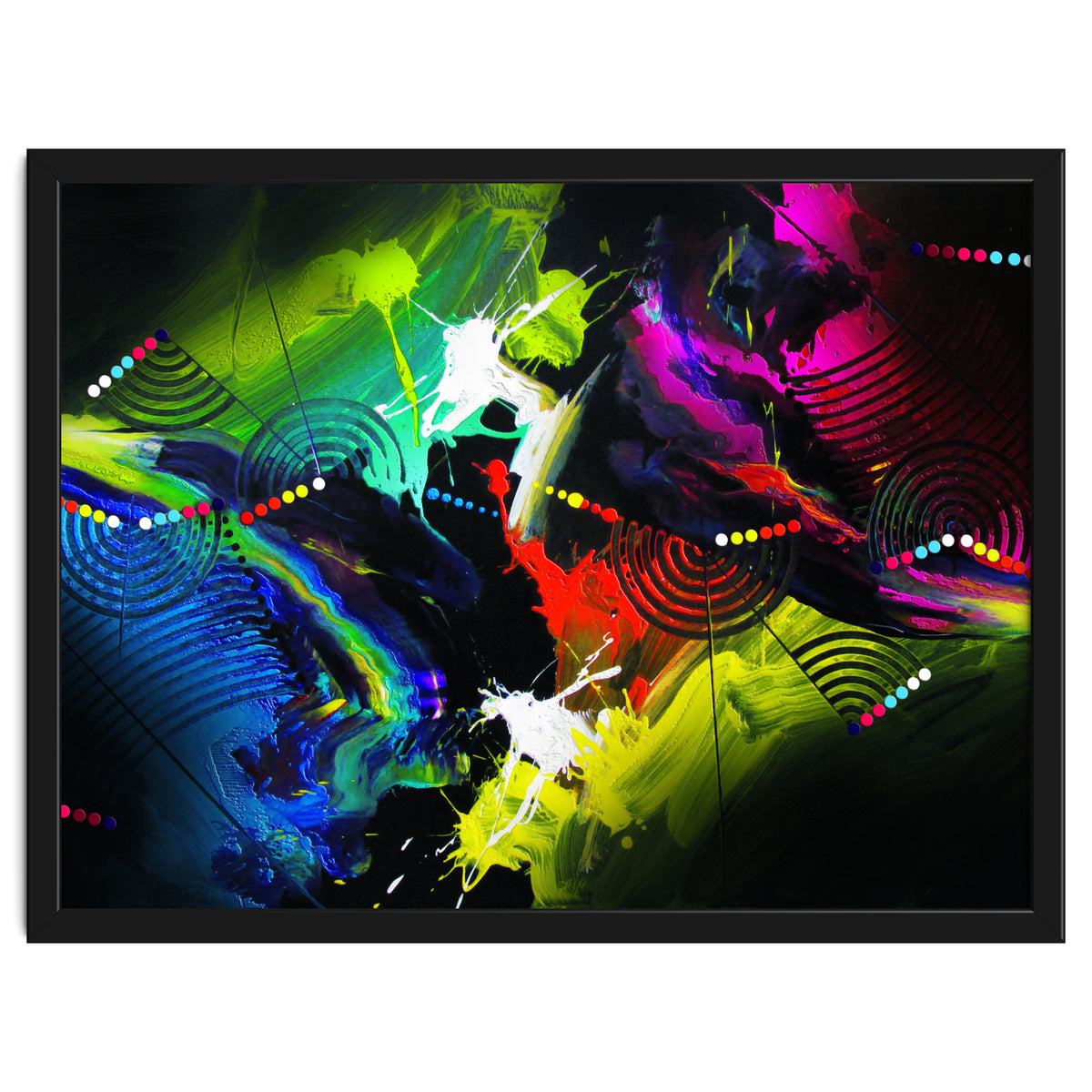 Abstract Art Britto - Qb291