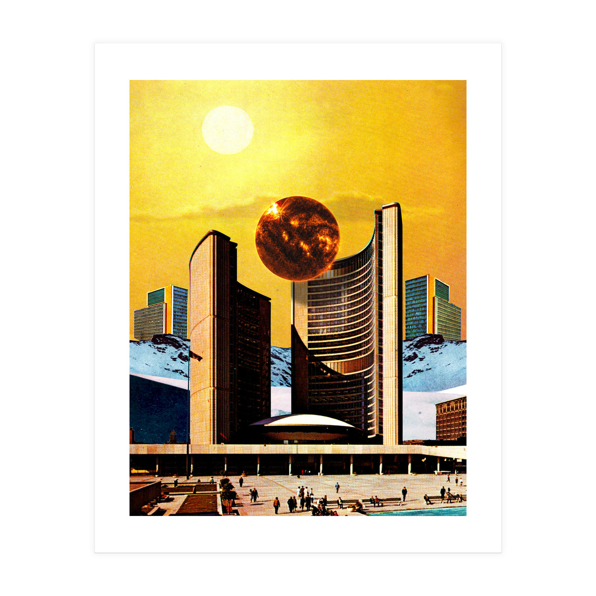 Summer Town (Print Only)