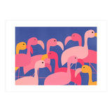 Flamingo Party (Print Only) thumbnail