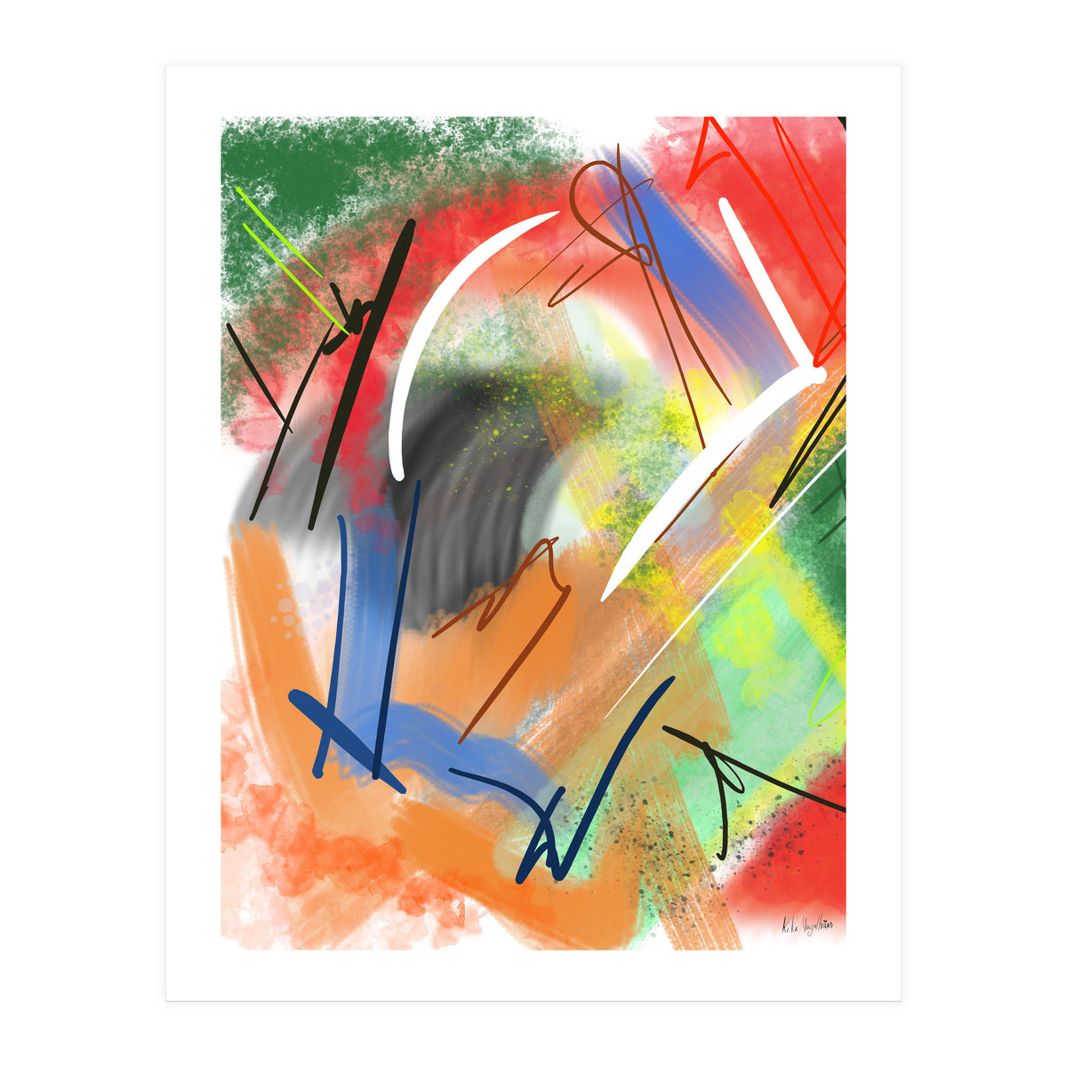 Roads Of Life 4 (Print Only)