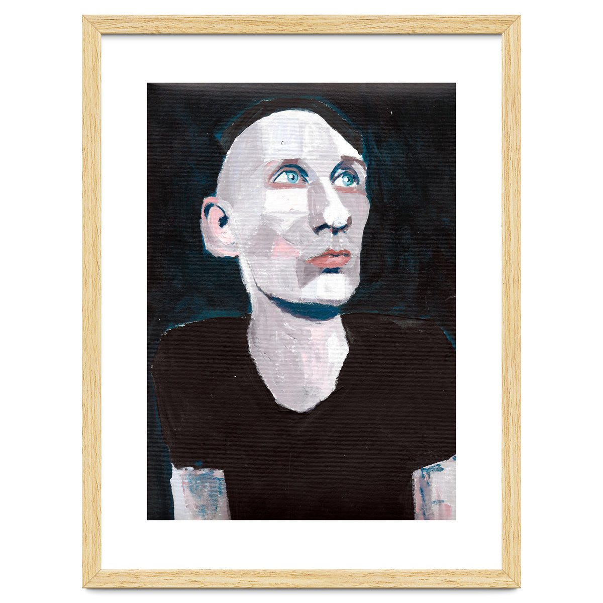 Untitled #029 - Man in black t-shirt