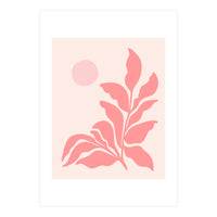 Mid Century Pink Garden (Print Only)