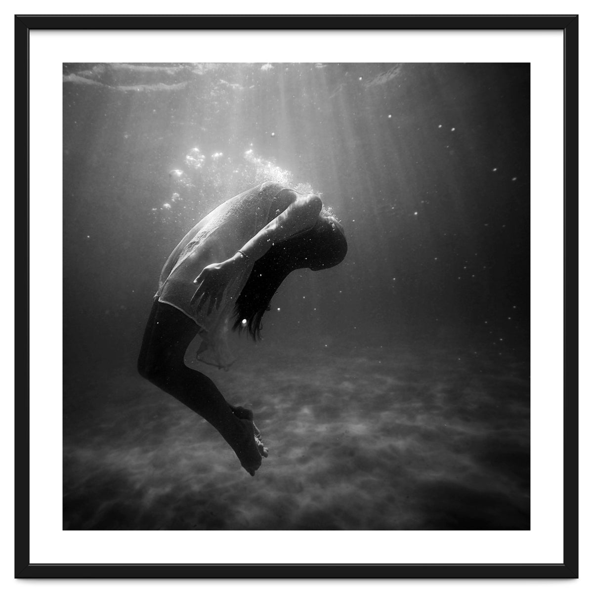 Woman Inside The Water