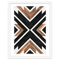 Urban Tribal Pattern No.1 - Concrete and Wood