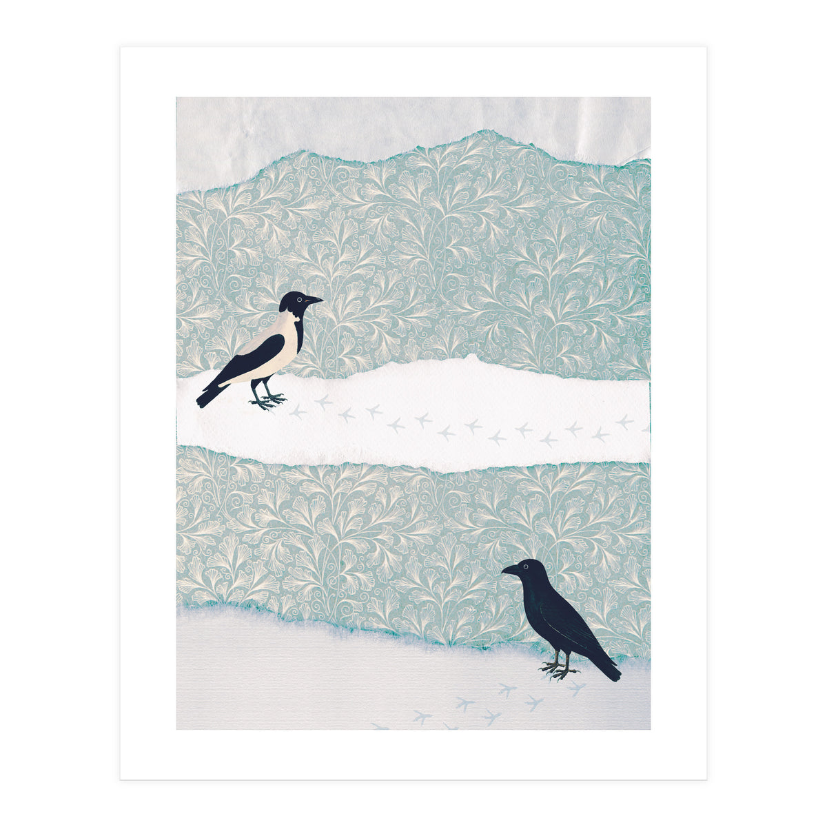 Friends In The Snow (Print Only)
