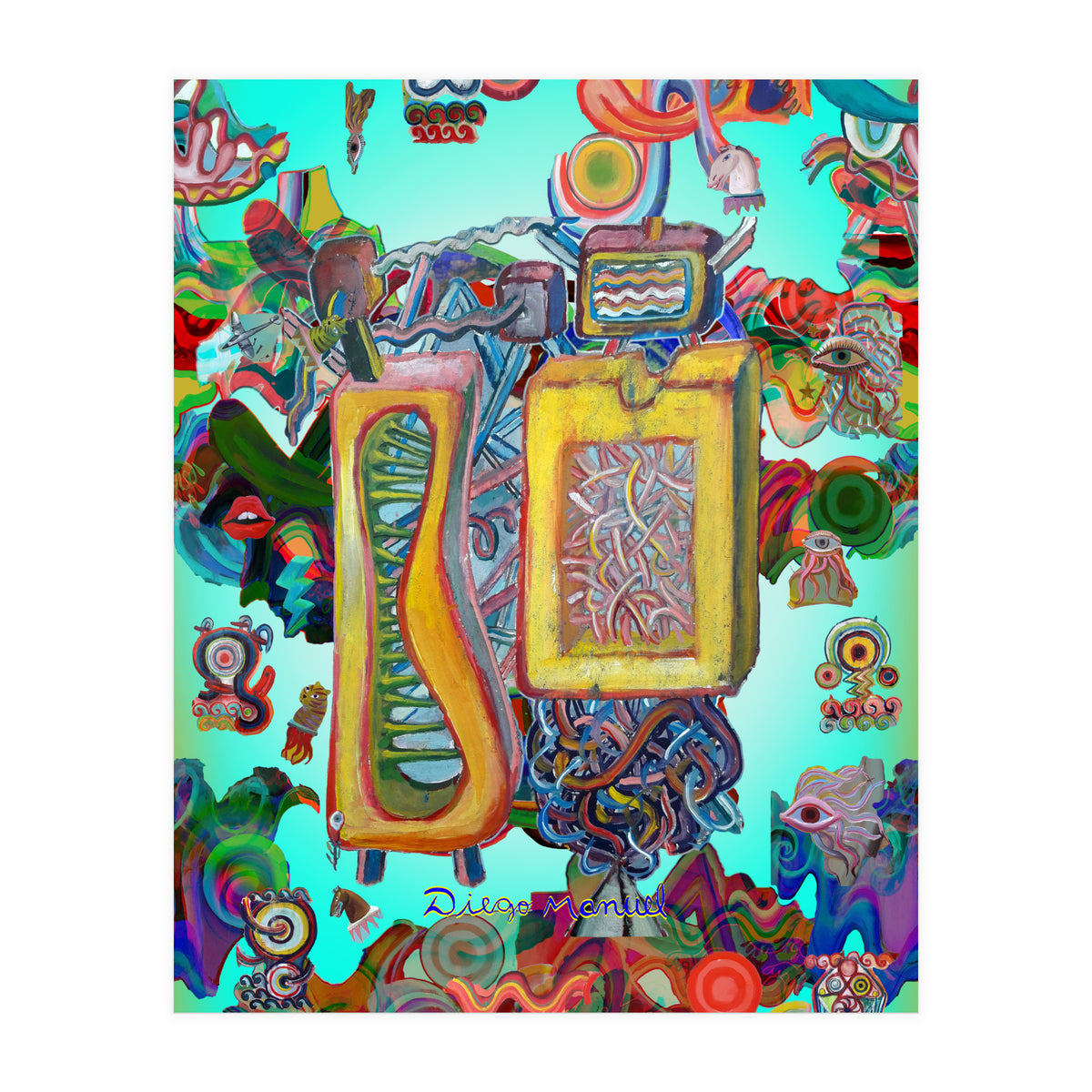 Graffitis 2021 Tapiz 4 (Print Only)