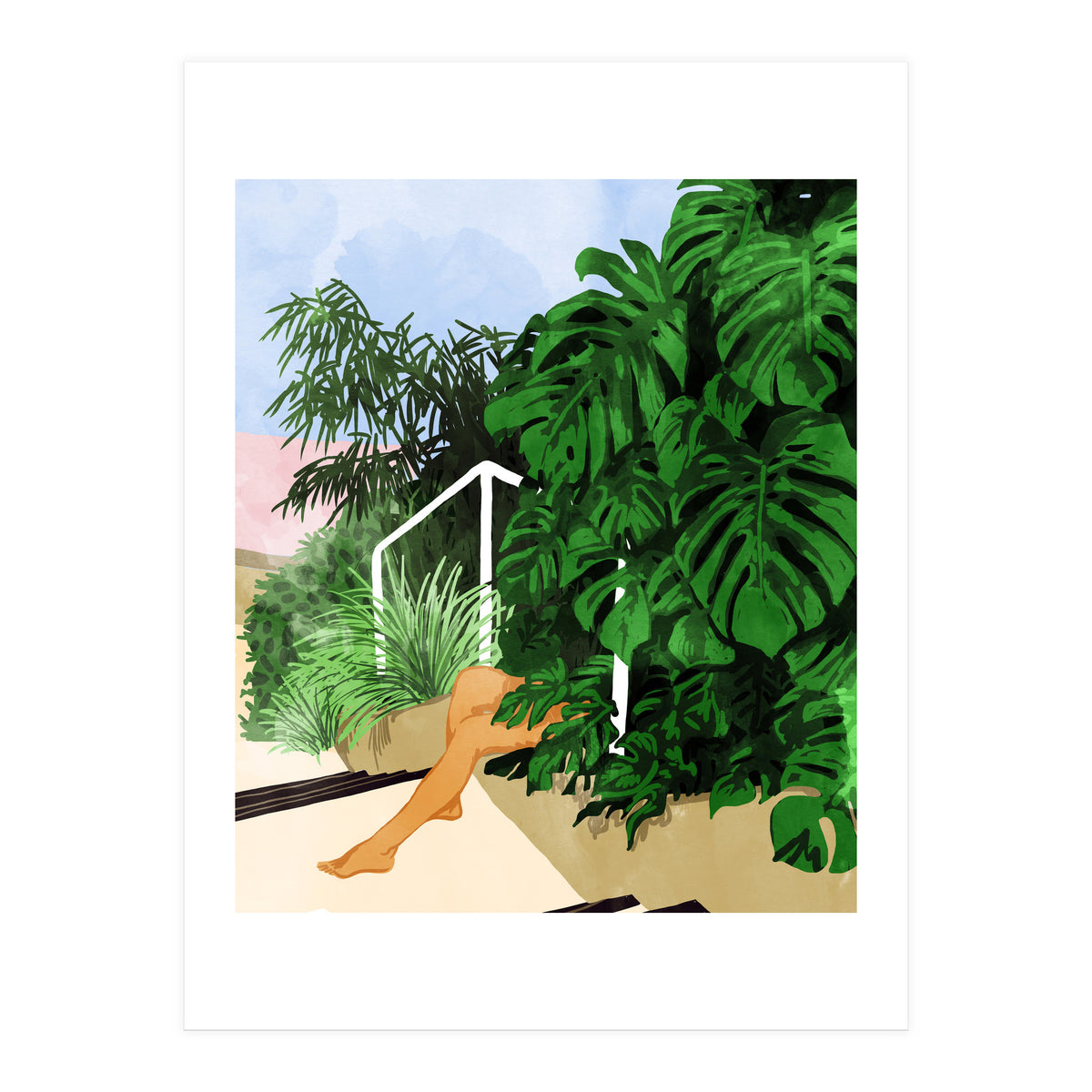 Hiding In Green (Print Only)