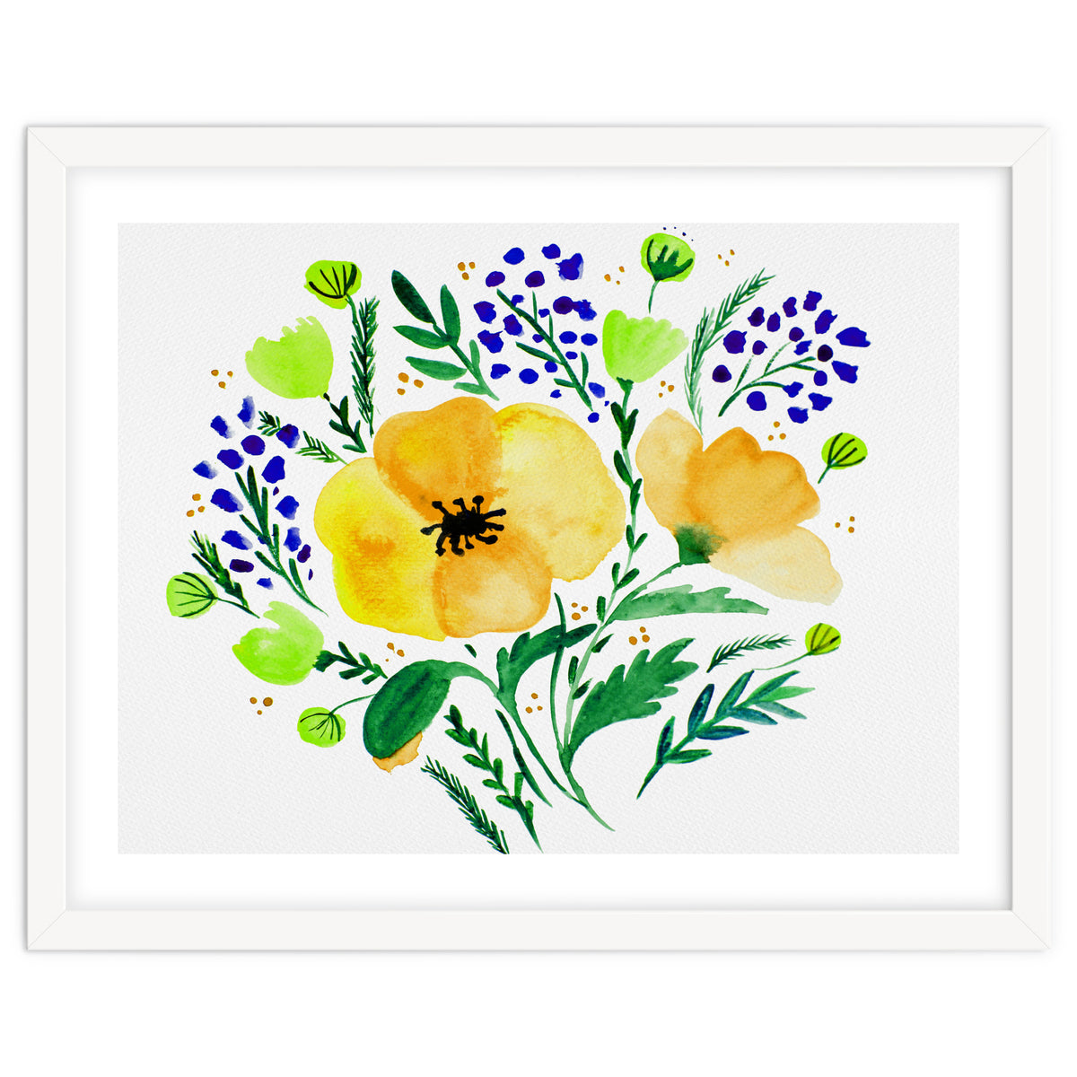 Yellow Poppies