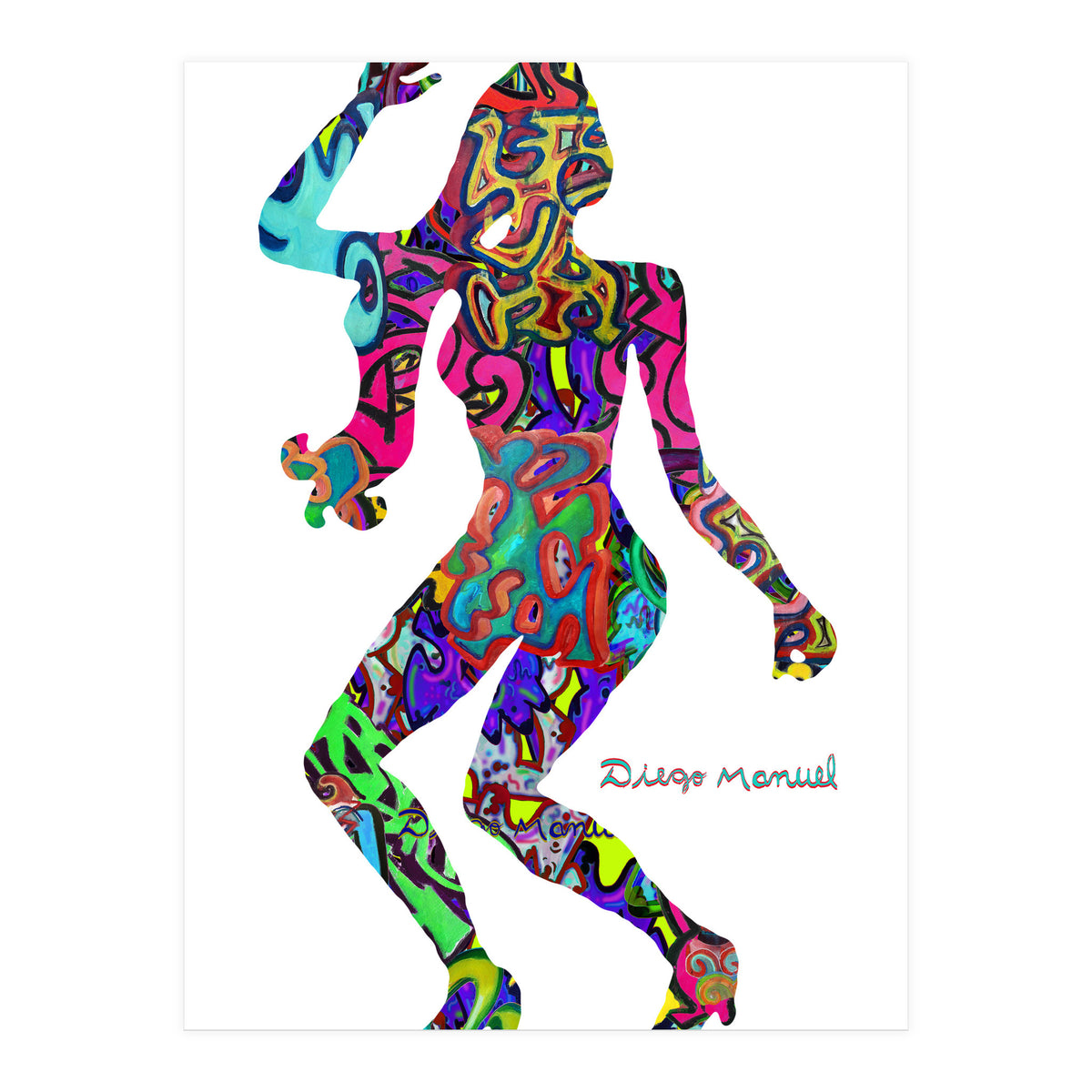 Dance Girl B 24  (Print Only)