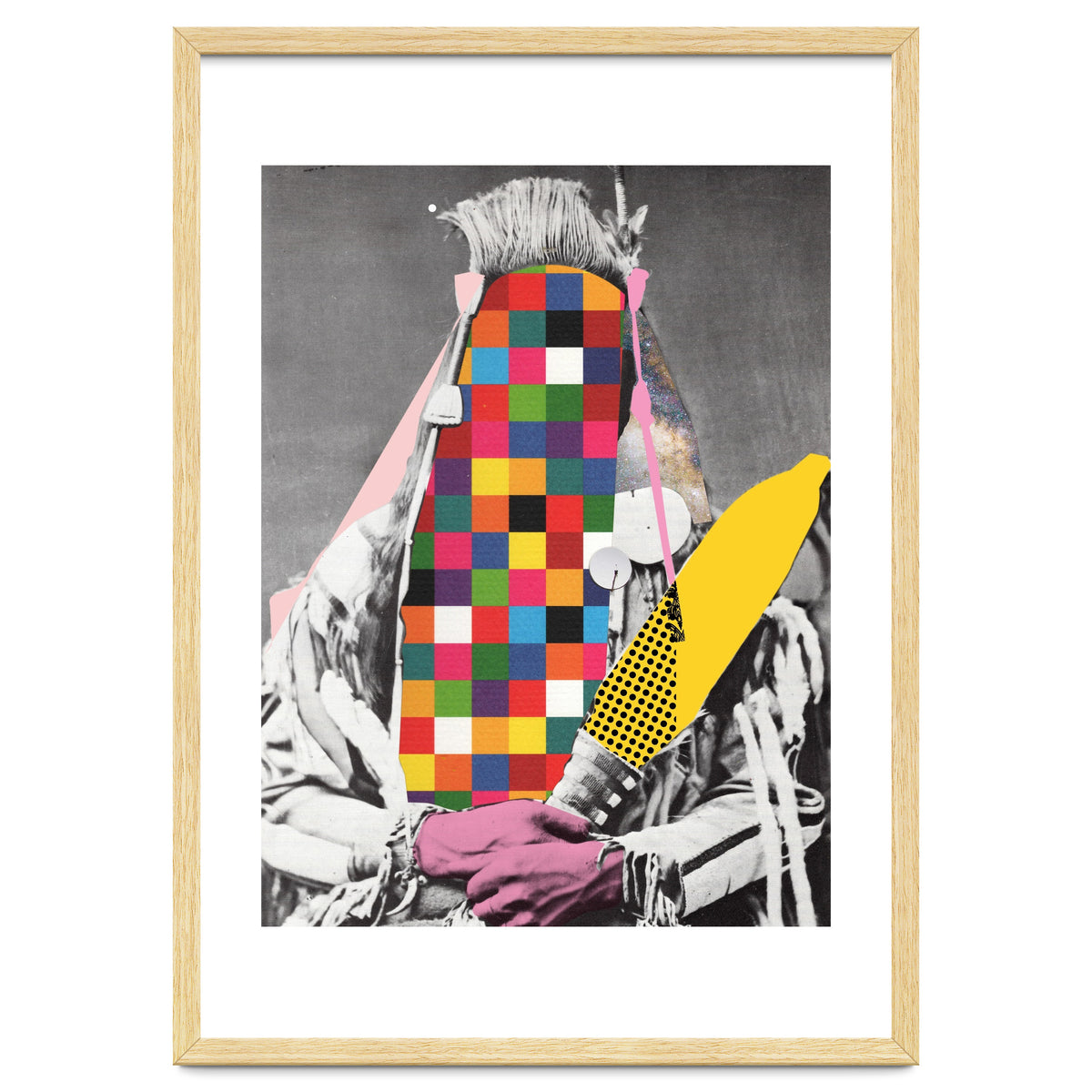 Musterhafte Quadratur Eines Indianers