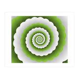 Green Modern Floral Interior Design Art (Print Only) thumbnail