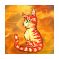Fiery Cat (Print Only)