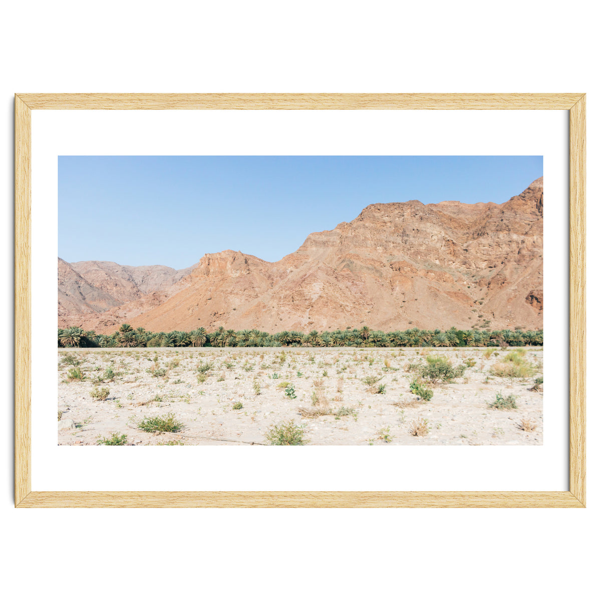 Middle East Desert Road