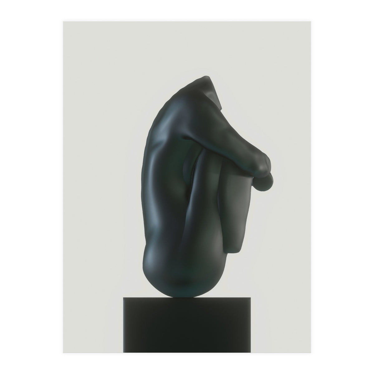 BLACK FETUS EAST (Print Only)