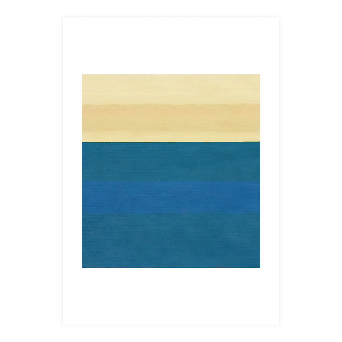 Blue Beach (Print Only)