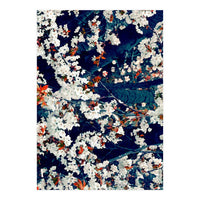 Floral Contrast  (Print Only)