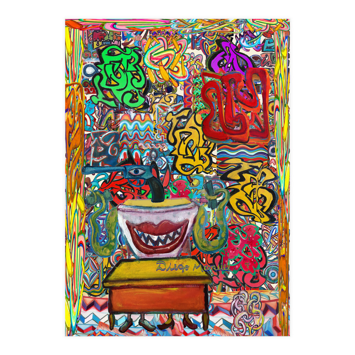 Oficina Del Cobrador 29 (Print Only)