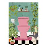 Botanical Loo in Jungle Bathroom (Print Only) thumbnail