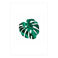 Green Marble Leaf I (Print Only)