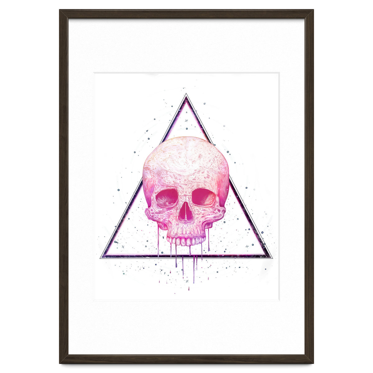 Skull In Triangle