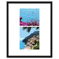 Positano flowers in Paints