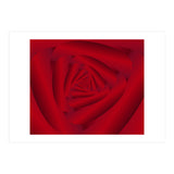 Rose Flower Swirl Art (Print Only) thumbnail