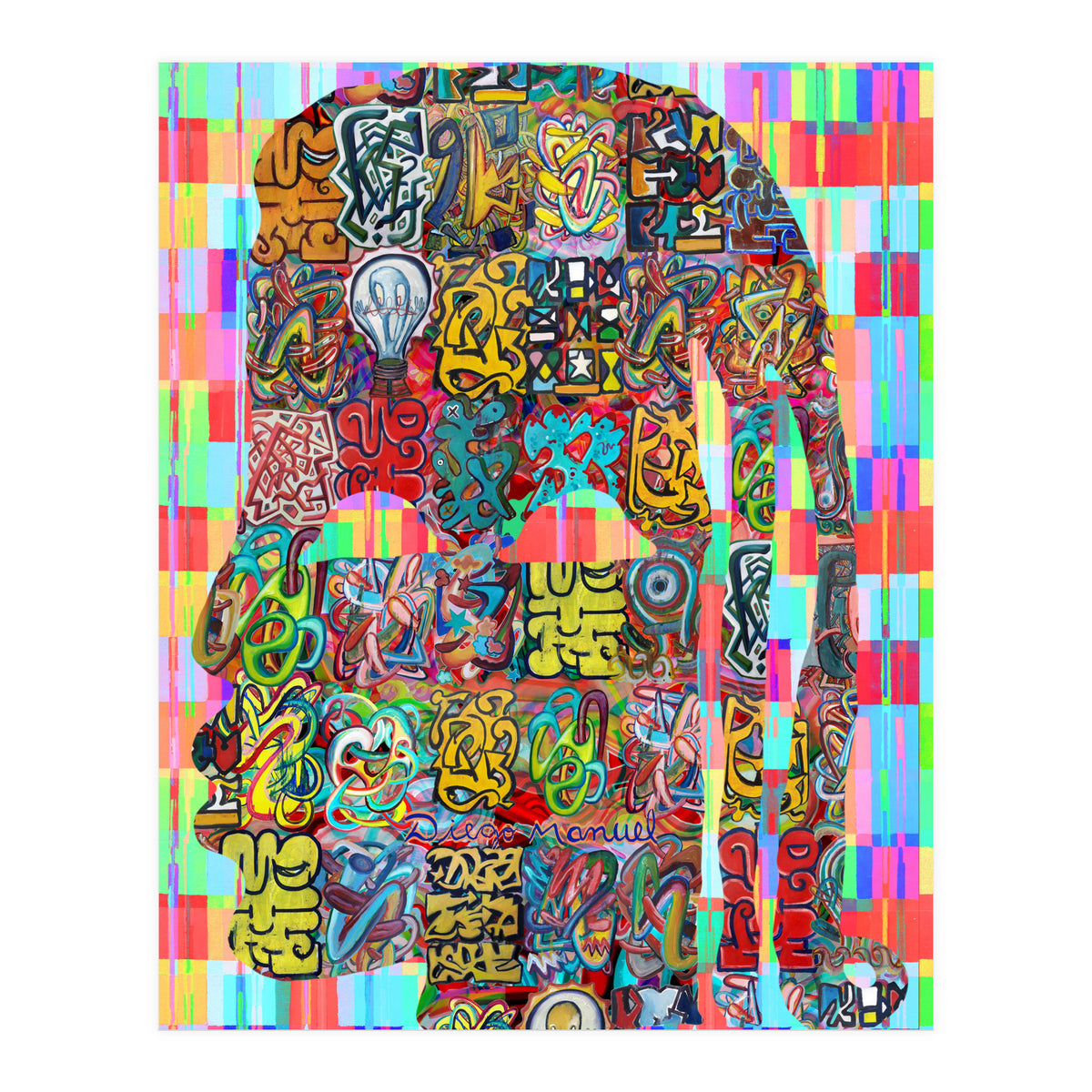 Abstracto Pop Nuevo B Nuevo 1 (Print Only)