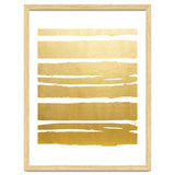 Gold Vibes Only | Luxe Shimmer Metallic Graphic Abstract | Golden Happiness Good Vibes thumbnail