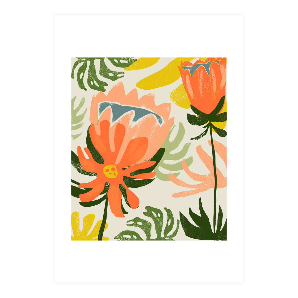 May The Flowers Remind Us Why The Rain Was So Necessary (Print Only)