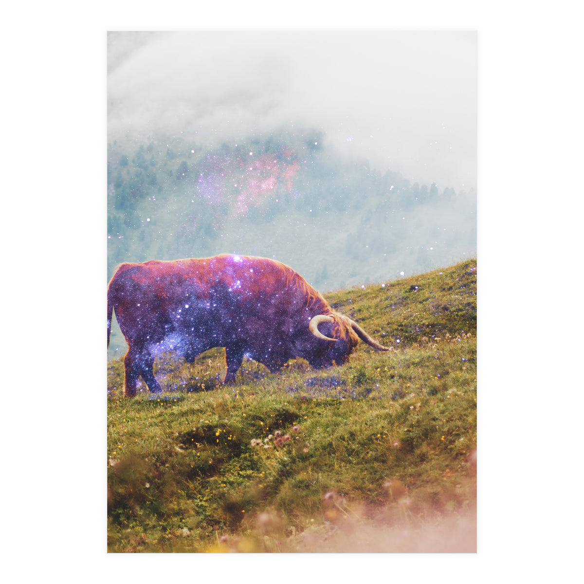 Space Cow Series I (Print Only)