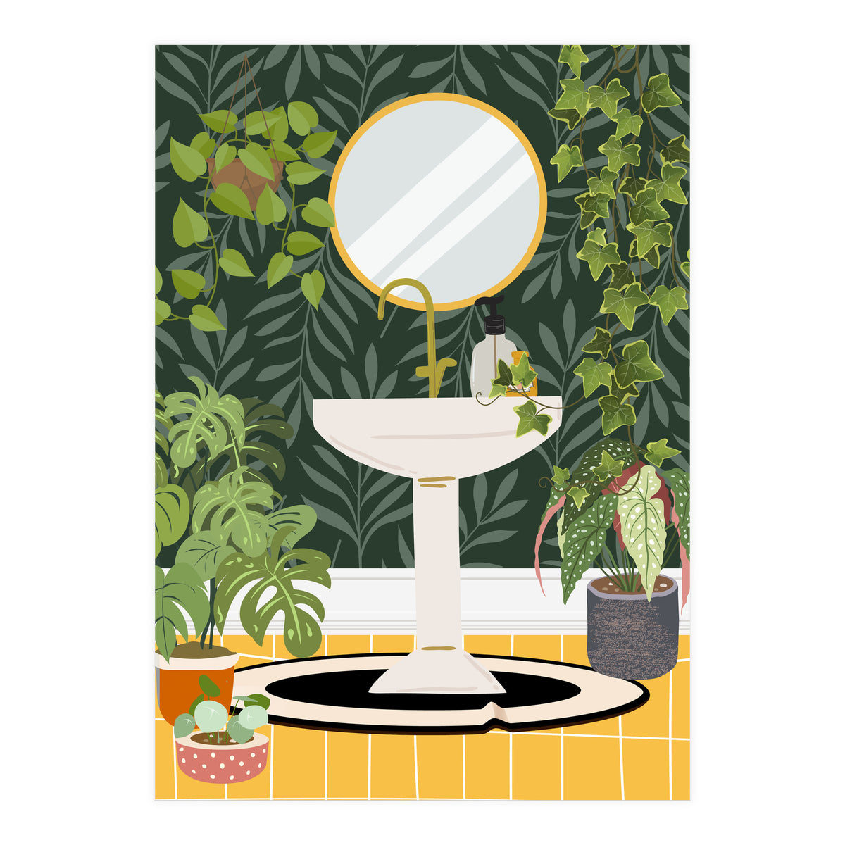 Botanical Sink (Print Only)