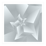Trendy White Triangle  (Print Only) thumbnail