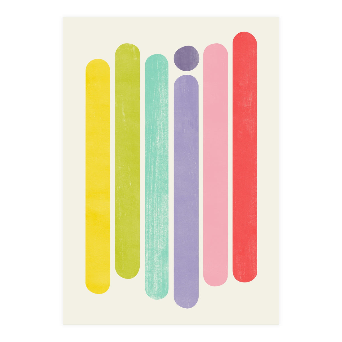 Rainbow Stripes (Print Only)