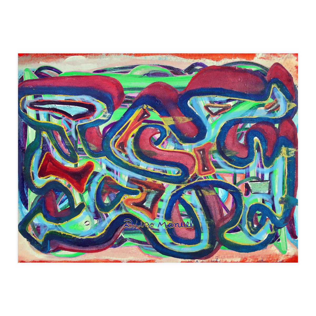 Graffiti Digital 2022 911 (Print Only)