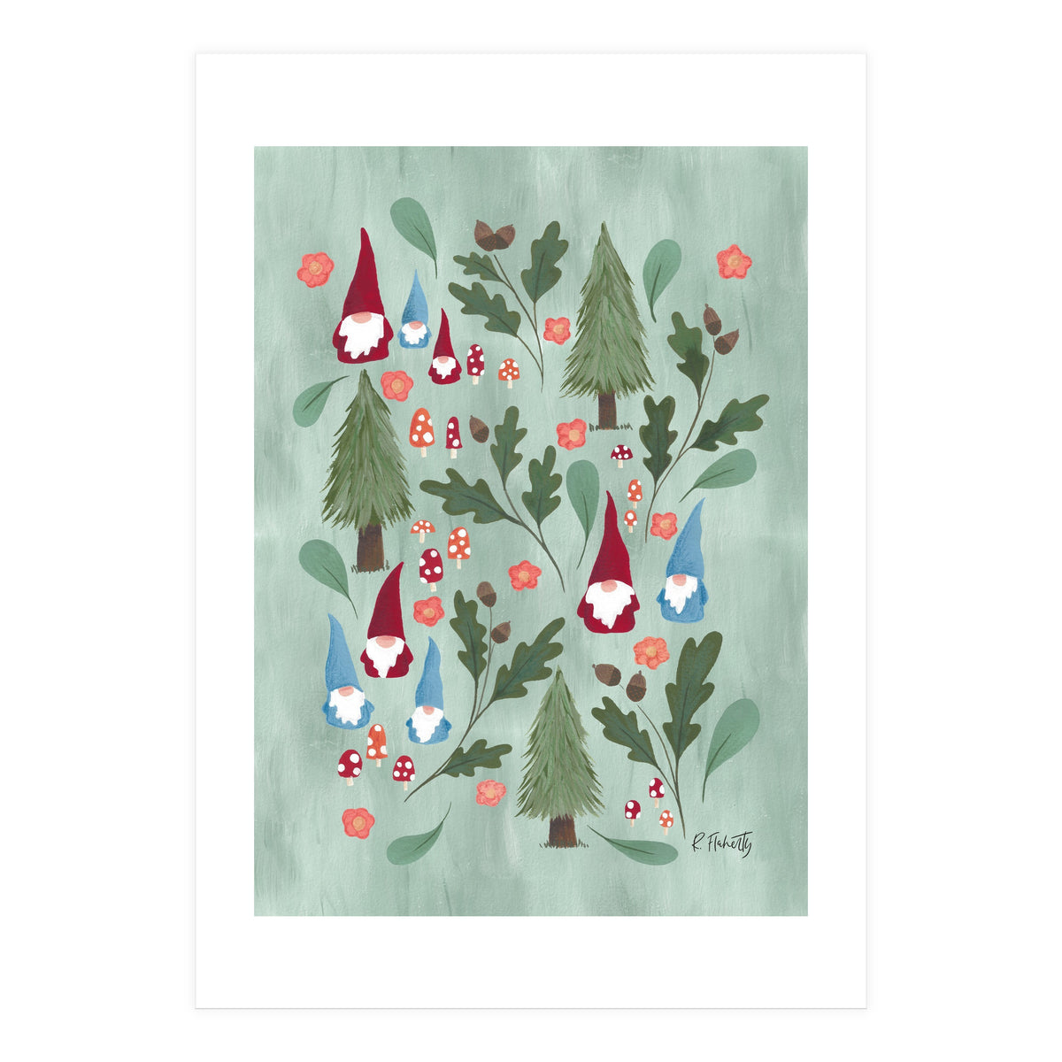 Garden Gnomes (Print Only)