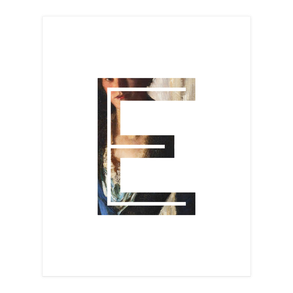 Letter E - (Impress) (Print Only)