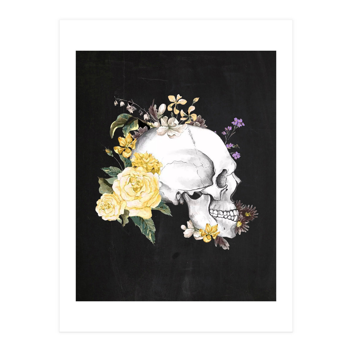 scheletro fiori (Print Only)