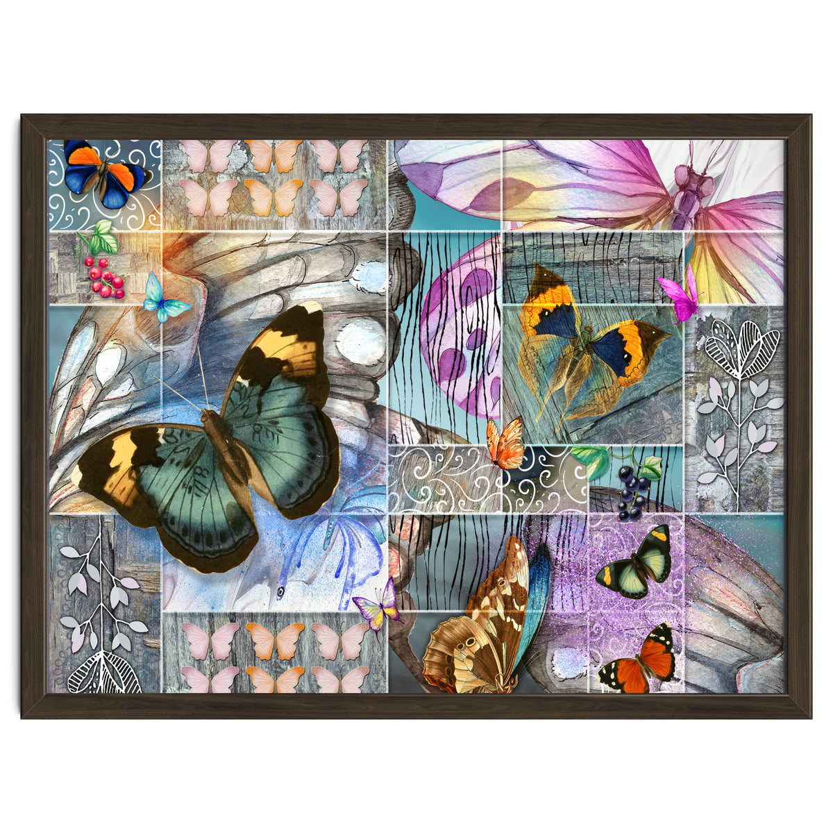 Butterfly Wings Collage