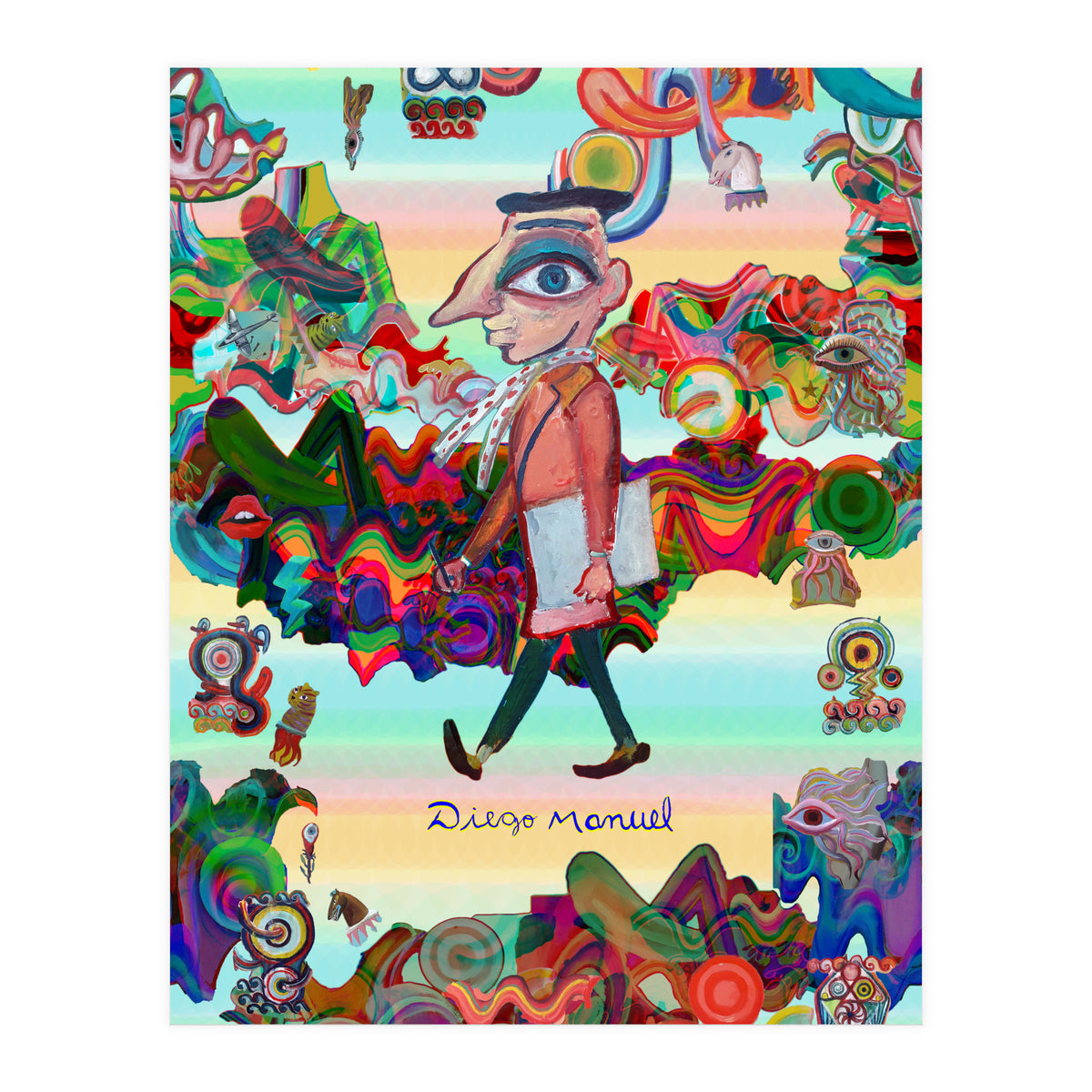 Graffitis 2021 Tapiz 79 (Print Only)