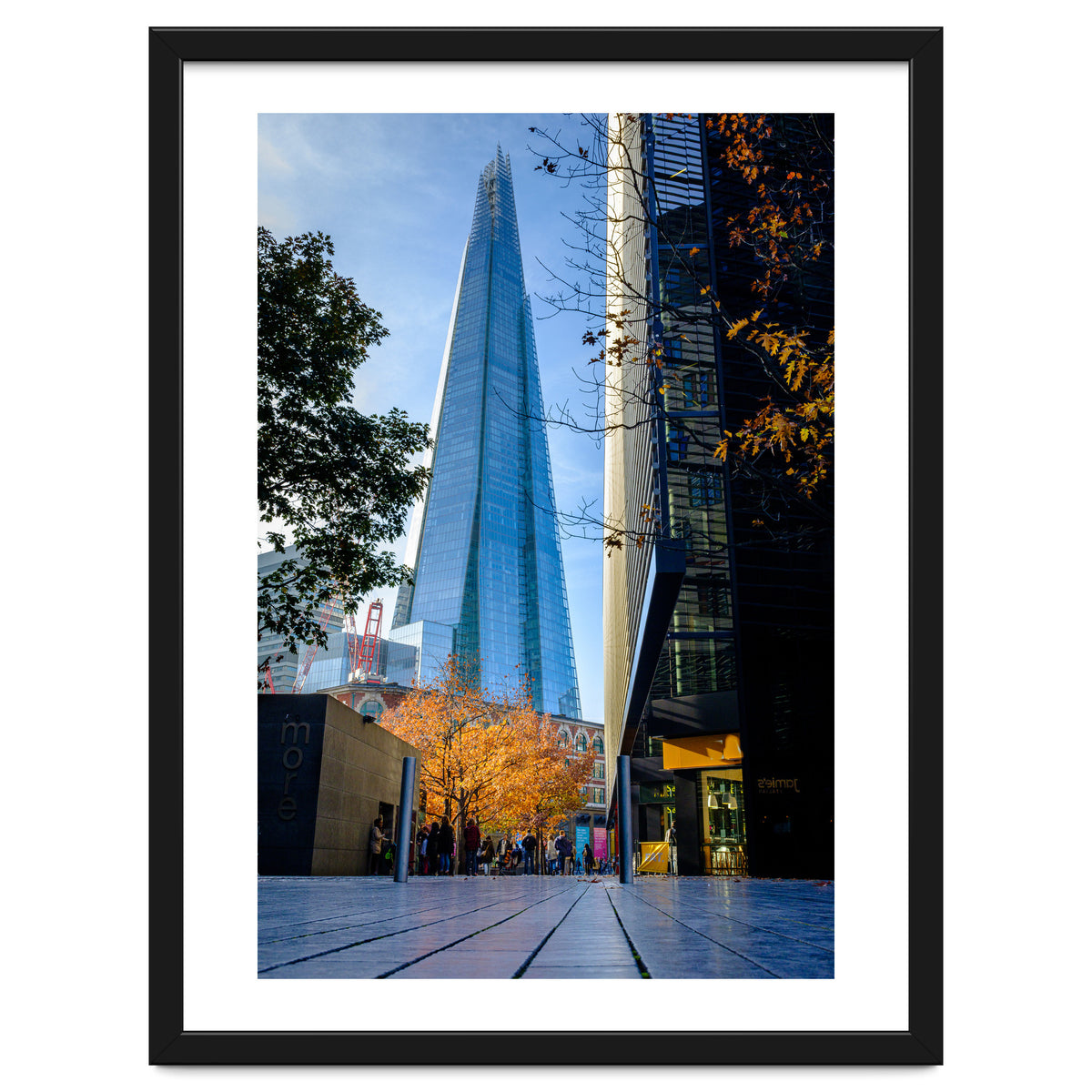 The Shard from More London