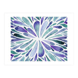 Retro abstract floral (Print Only) thumbnail