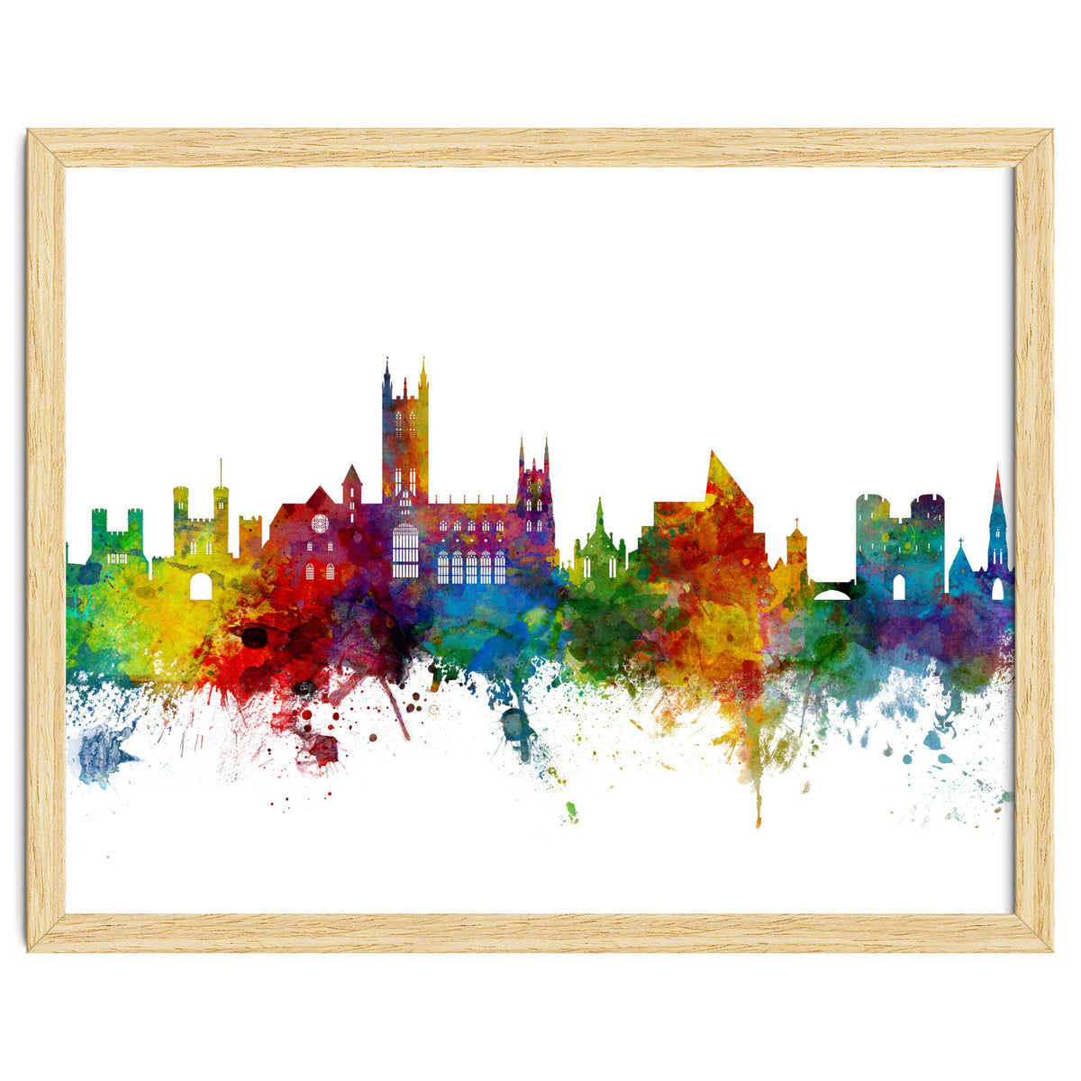 Canterbury England Skyline