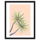 Tropical Serenity | Botanical Nature Plants | Boho Jungle Floral Garden | Watercolor Palm Painting thumbnail