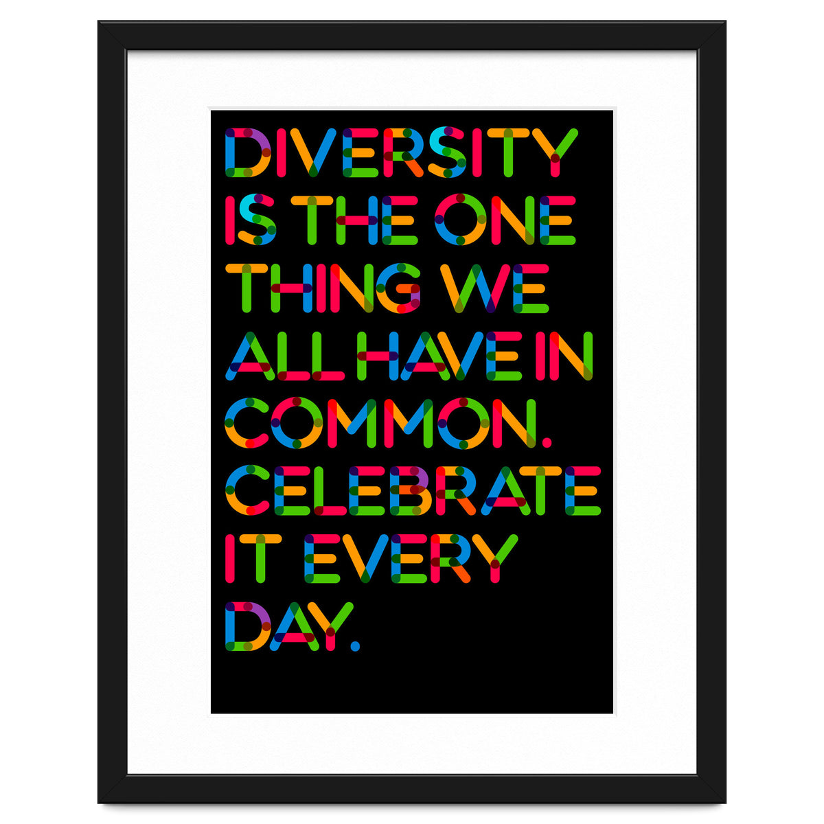 DIVERSITY (black Version)