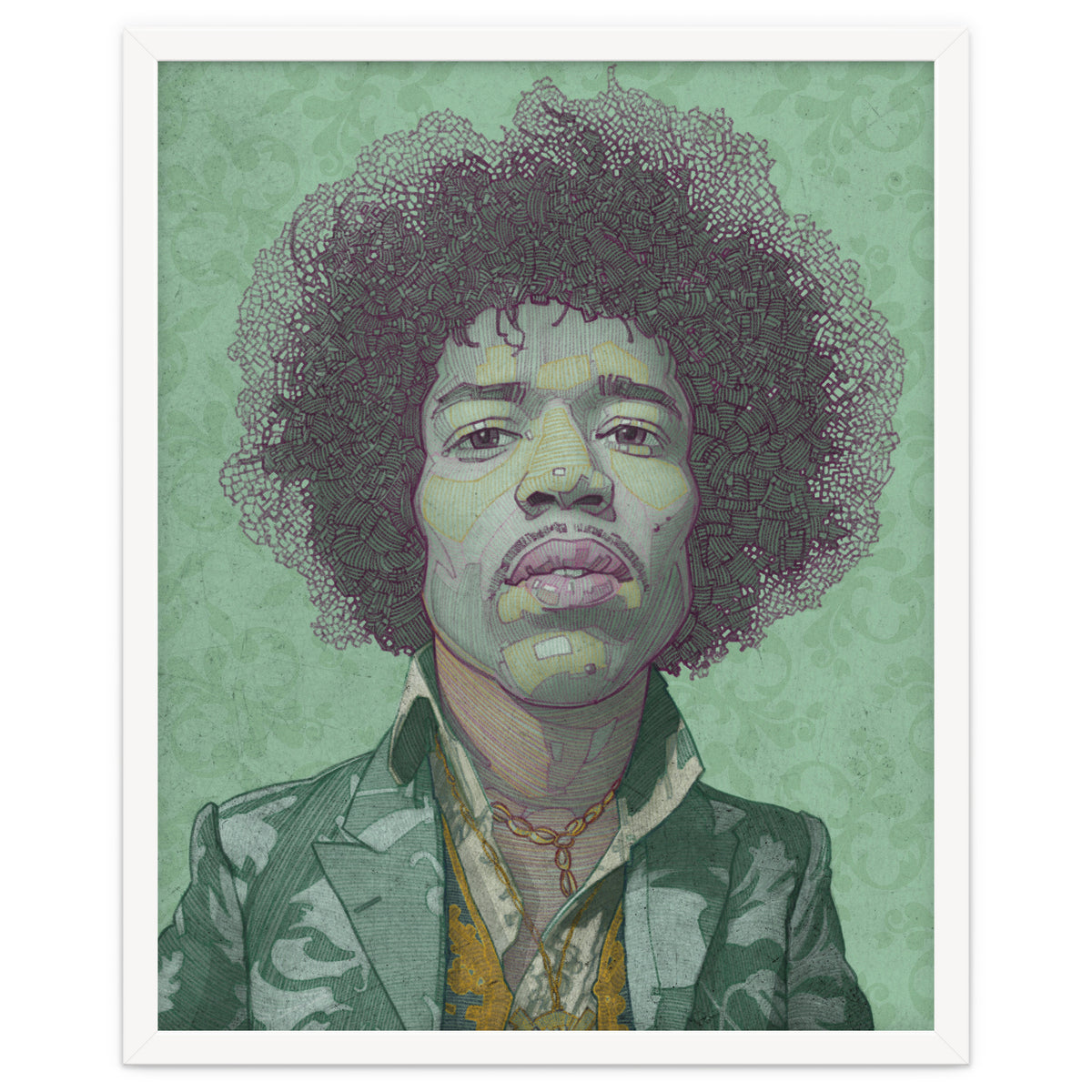 Hendrix Illustration