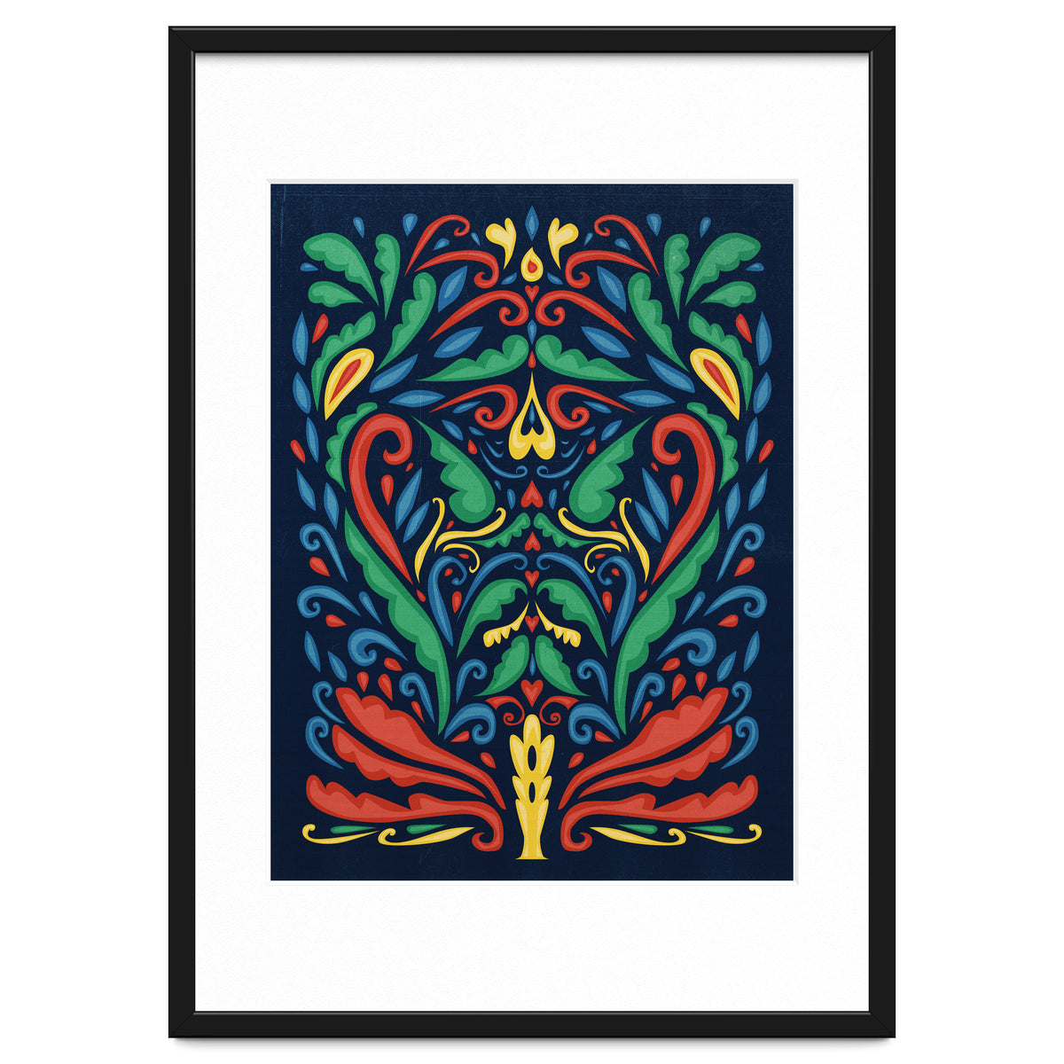 Art Nouveau Folk Art Style